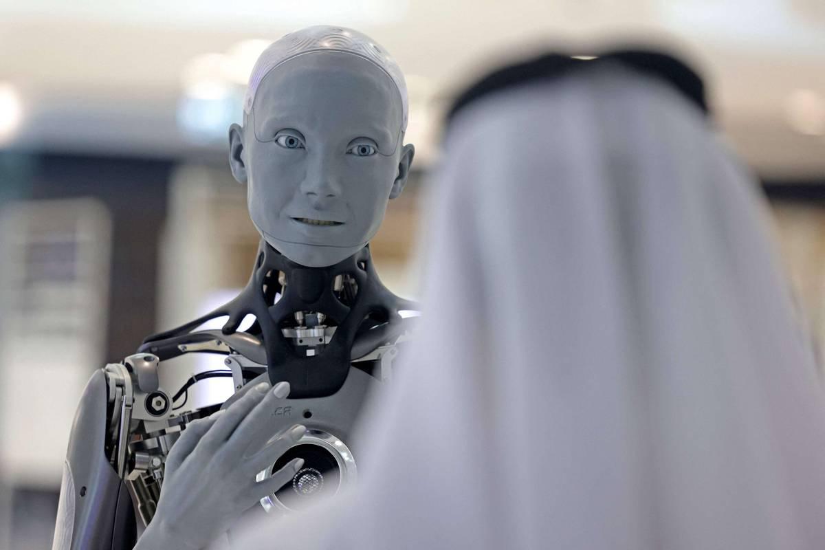 روبوت في متحف المستقبل في دبي