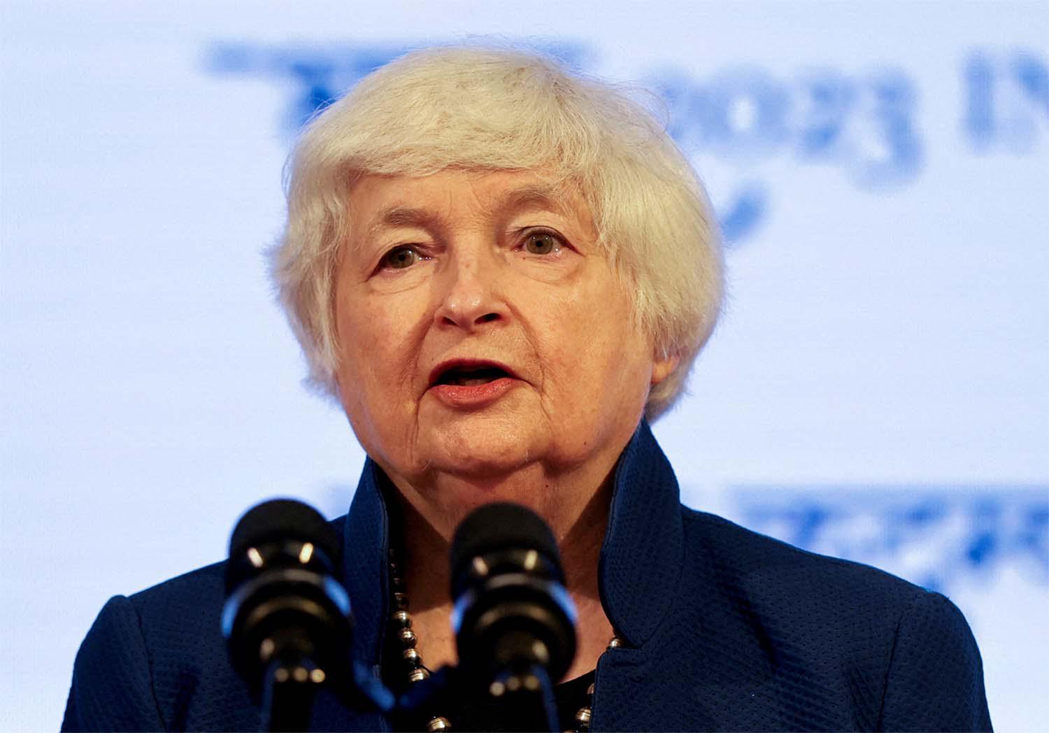 US Treasury Secretary Janet Yellen 
