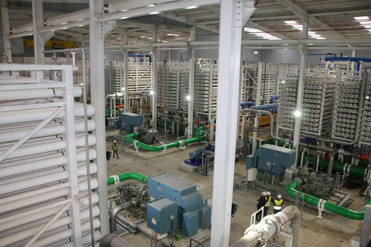 محطة لتحلية المياه