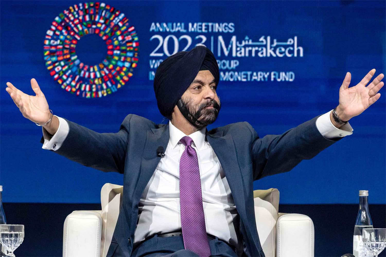 World Bank president Ajay Banga 