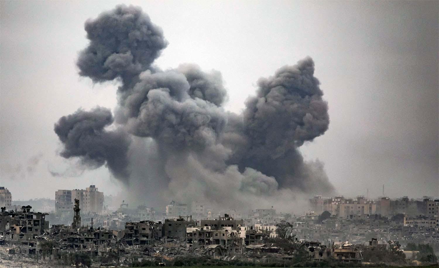 Merciless pounding of besieged Gaza