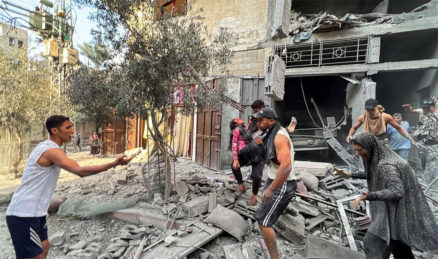 Israel's pounding of besieged Gaza continues unabated