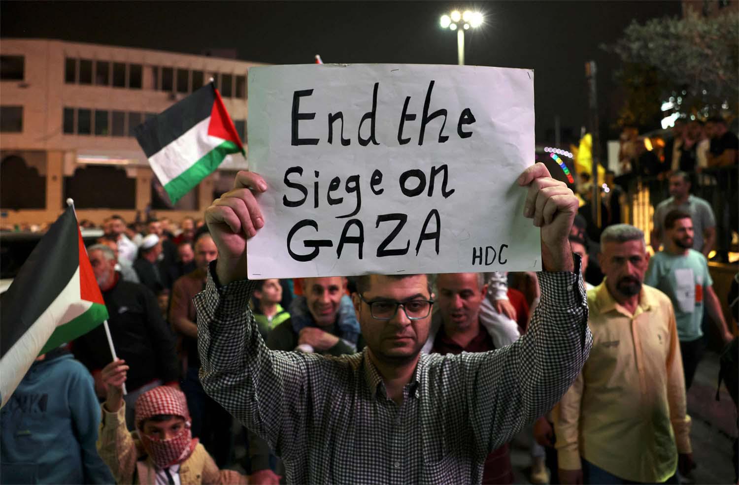 Israel has vowed to annihilate the Hamas movement that rules the Gaza Strip 