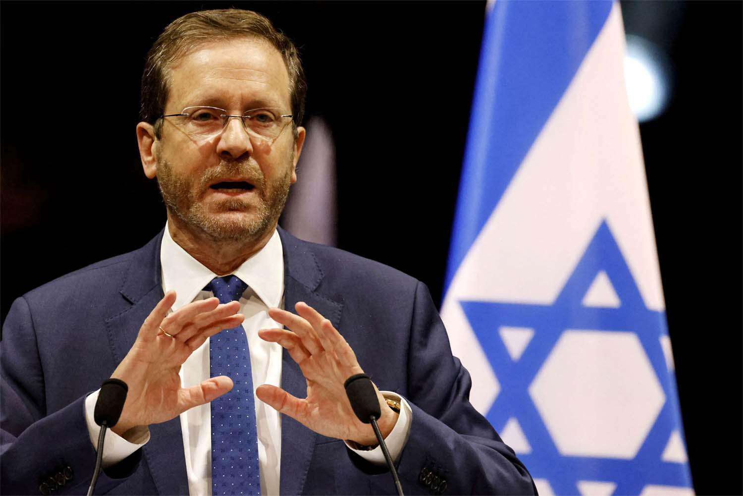 Israeli President Isaac Herzog