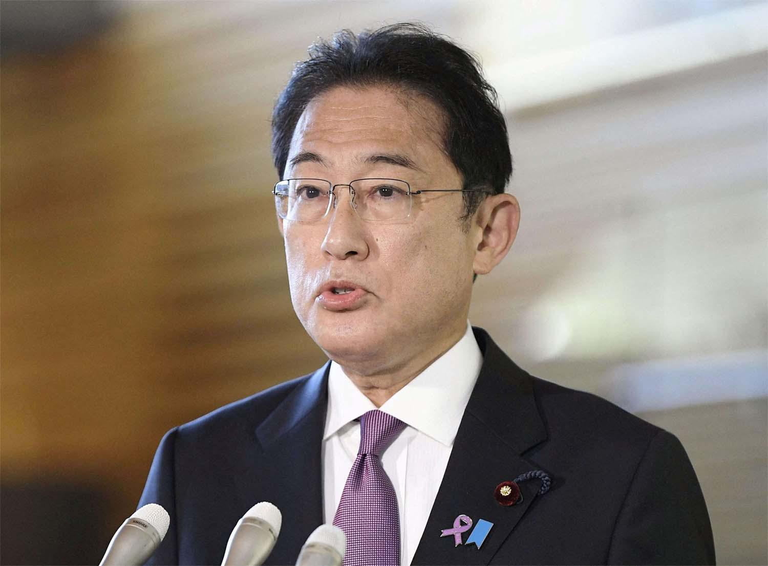 Japanese Prime Minister Fumio Kishida 