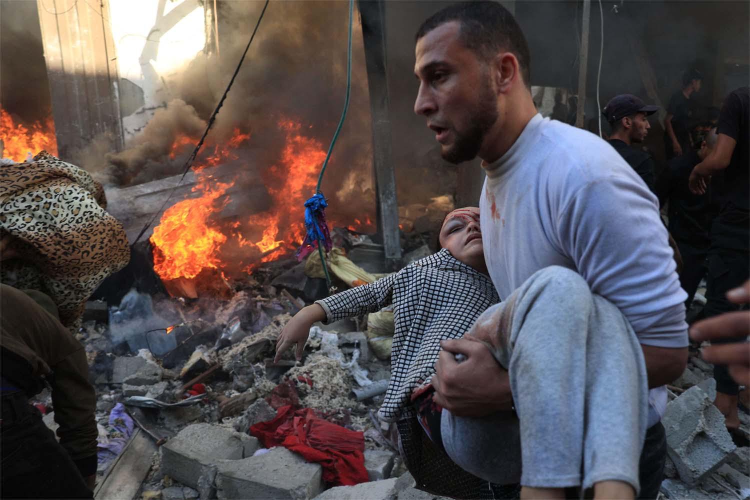 More than 11,500 Palestinians, at least 4,700 of them children, have now been killed