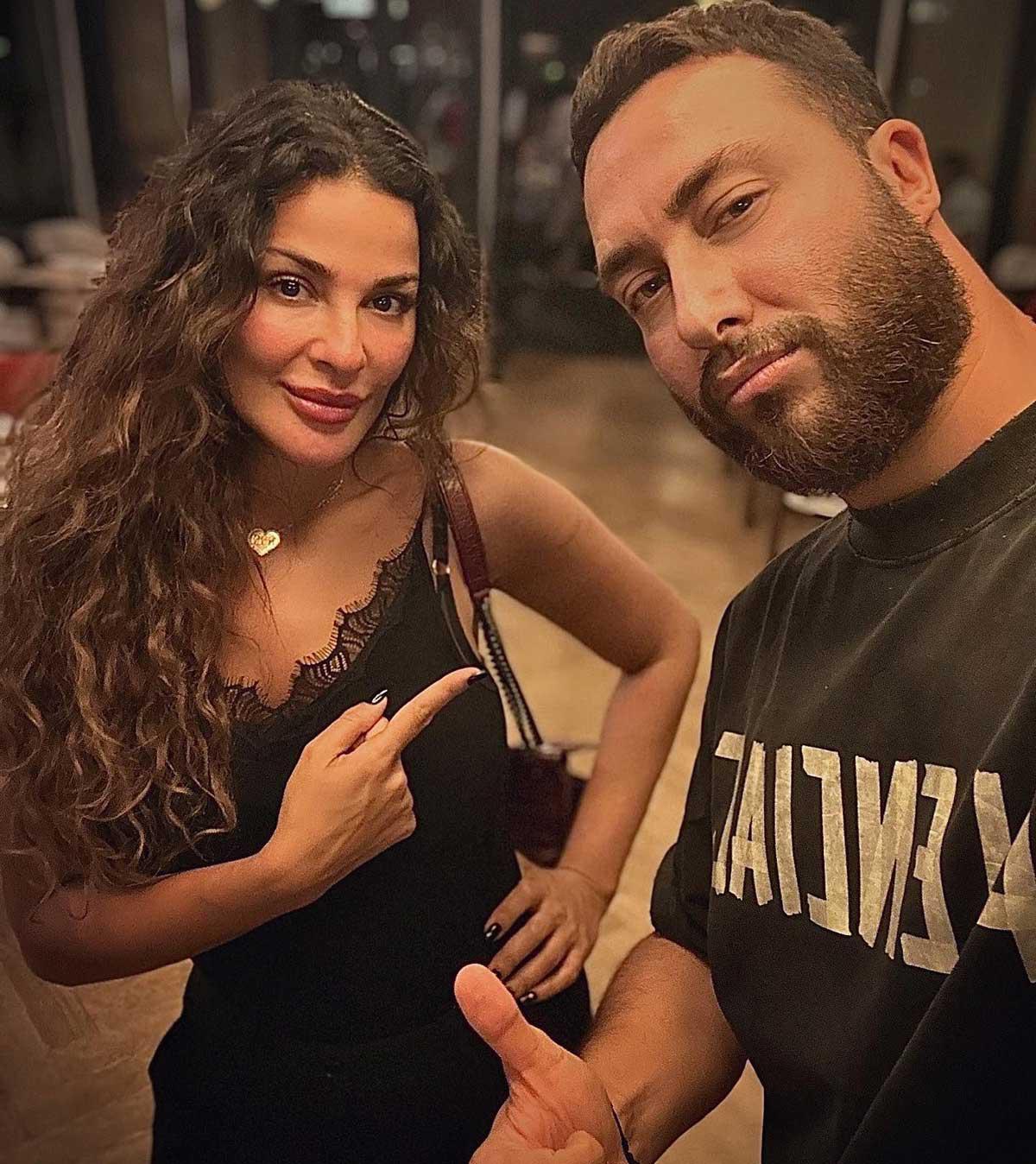 نادين نسيب نجيم ومحمد الأحمد