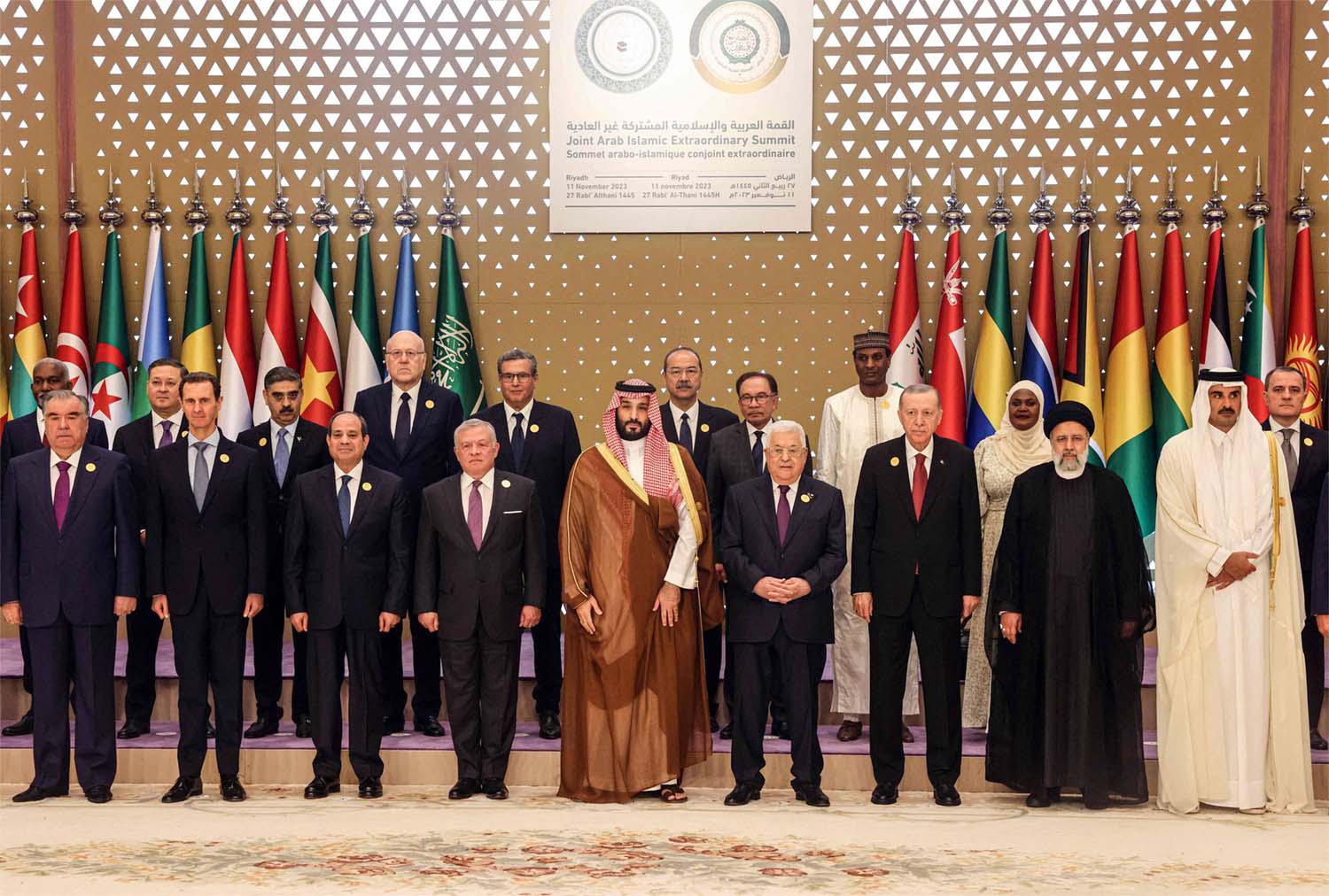 Prince Mohammed affirmed the kingdom's condemnation and categorical rejection of this barbaric war against Israel