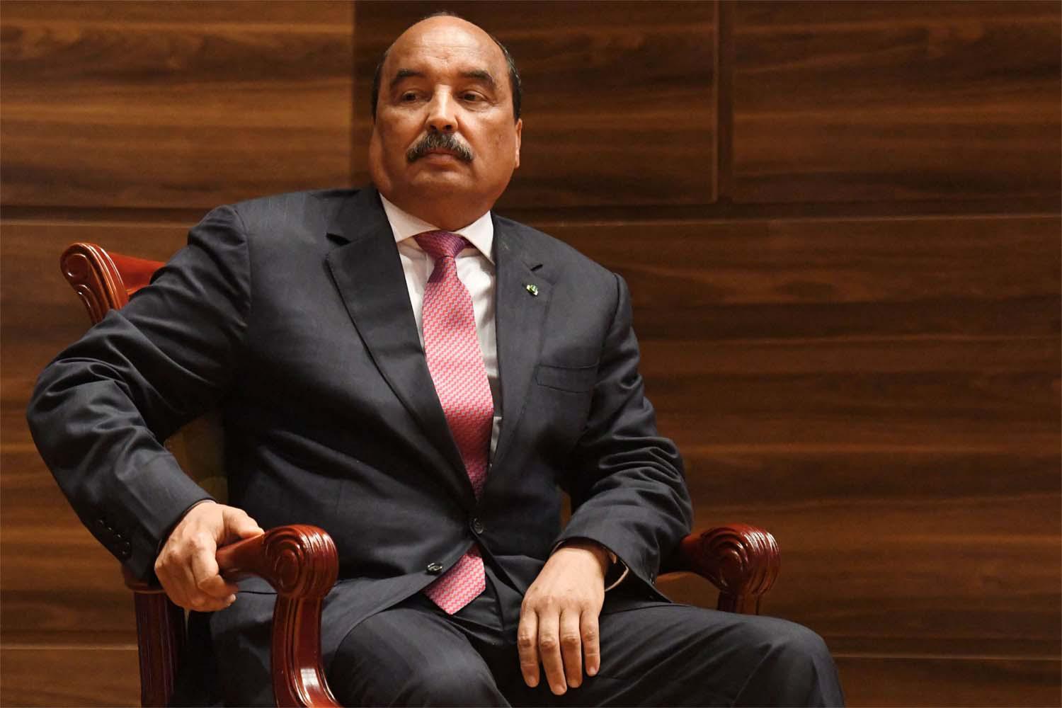 Mauritania's former president Mohamed Ould Abdel Aziz