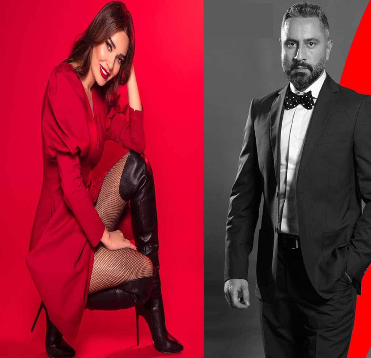 سيرين عبدالنور وقيس الشيخ نجيب