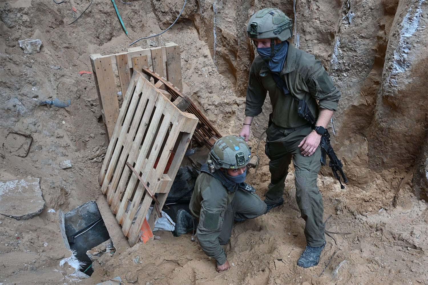 Israel believes Hamas is hiding hostages in the tunnels