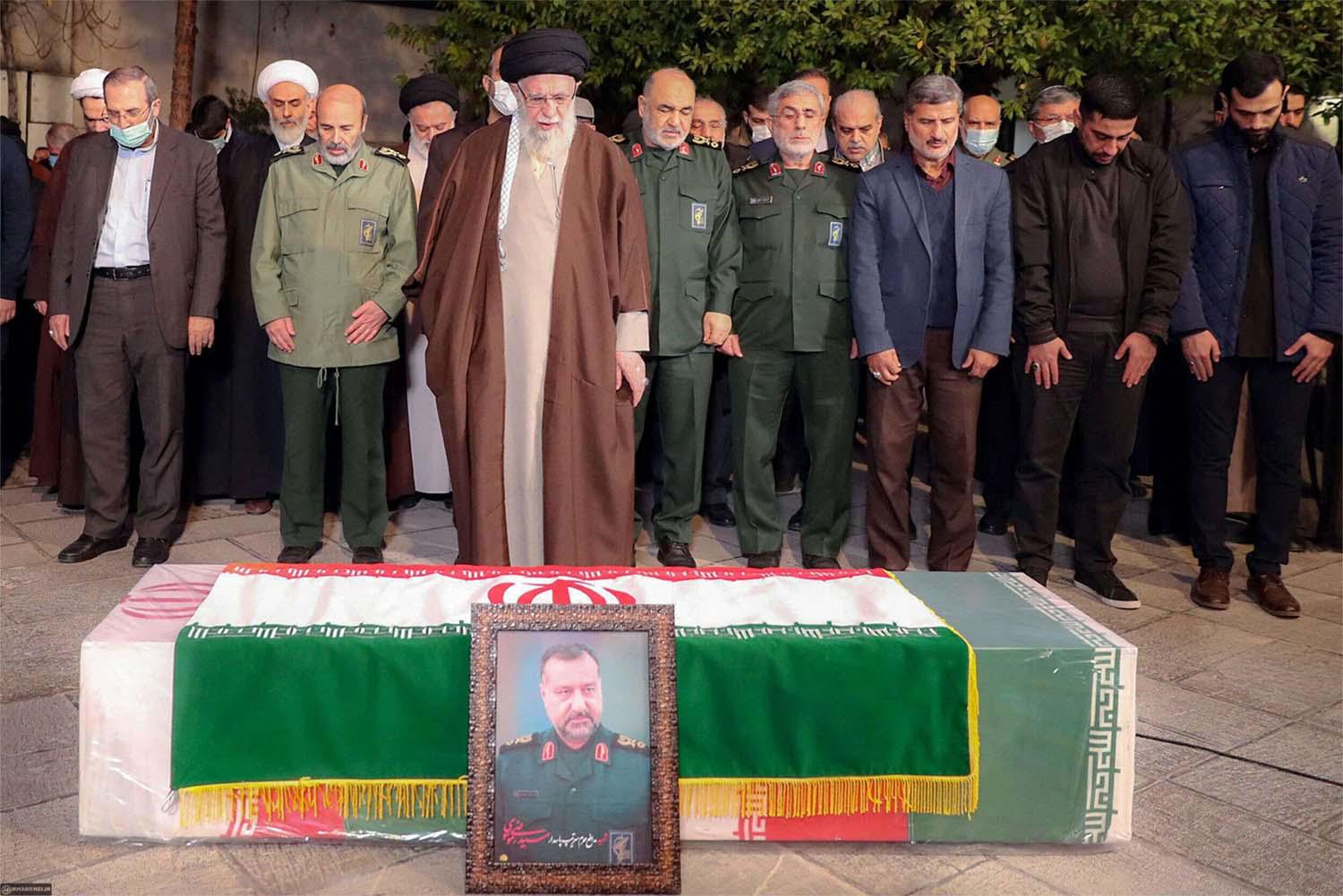 The funeral of Sayyed Razi Mousavi