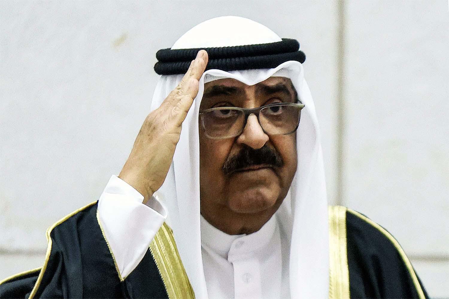 Kuwait's new Emir Sheikh Meshal al-Ahmad al-Sabah 