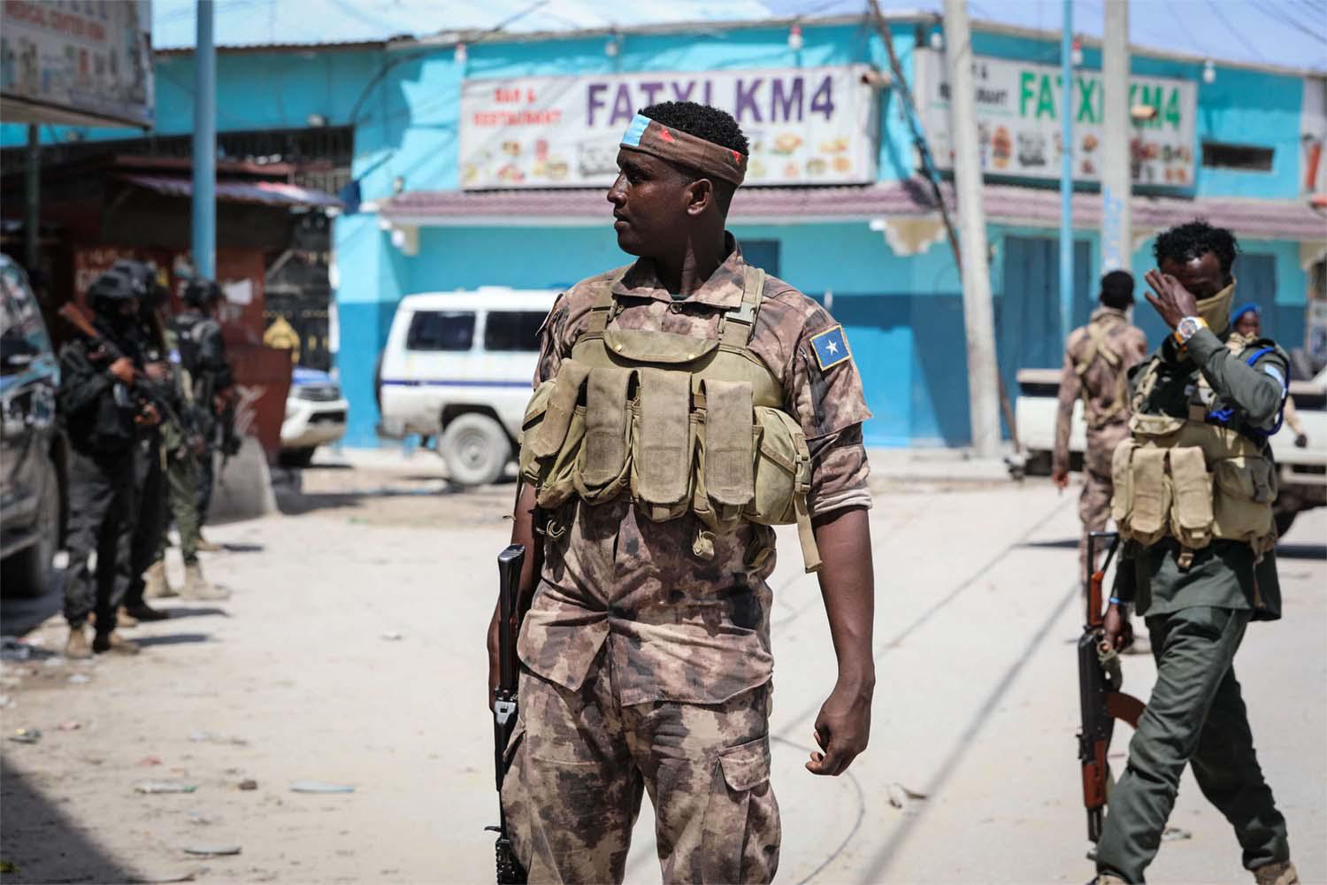 Somali Security officers