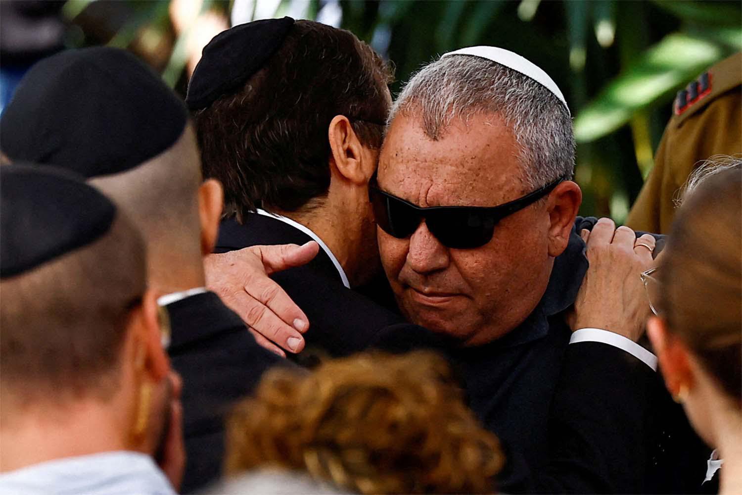 Eizenkot's youngest son was killed in fighting in the Gaza Strip last month