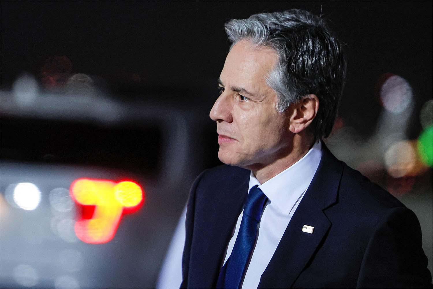 Blinken started a five-day Middle East diplomatic effort in Jordan and Qatar 