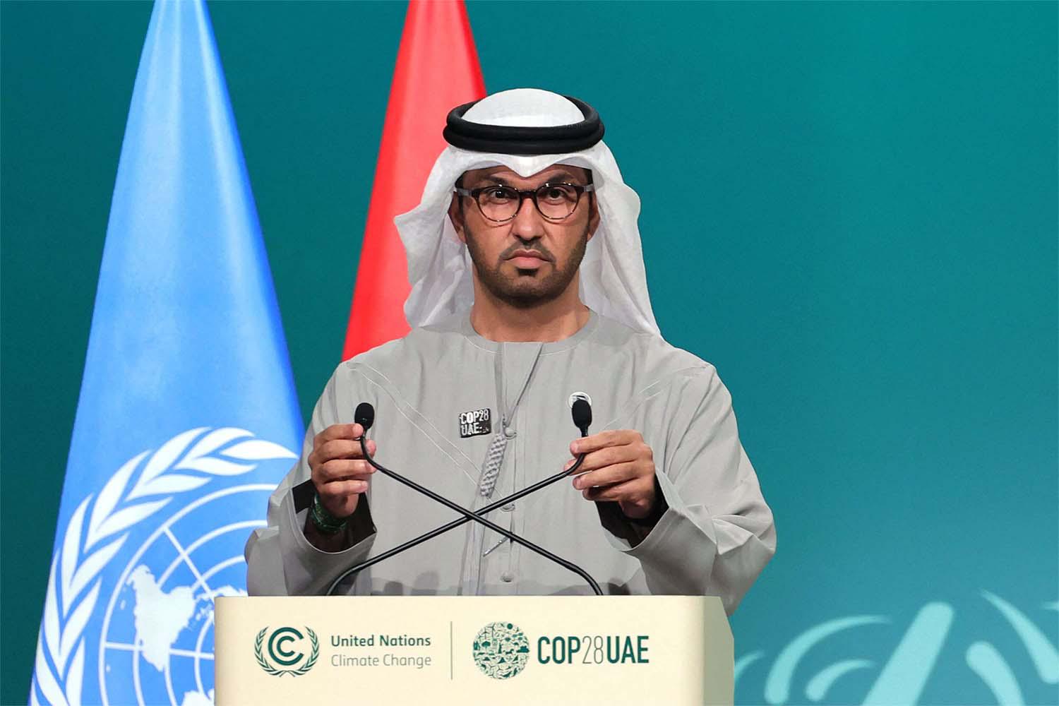 COP28 president Sultan Al Jaber 