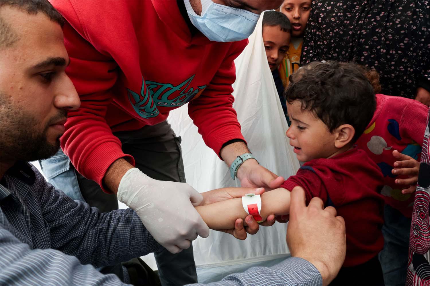 5% of under fives in Gaza are now acutely malnourished