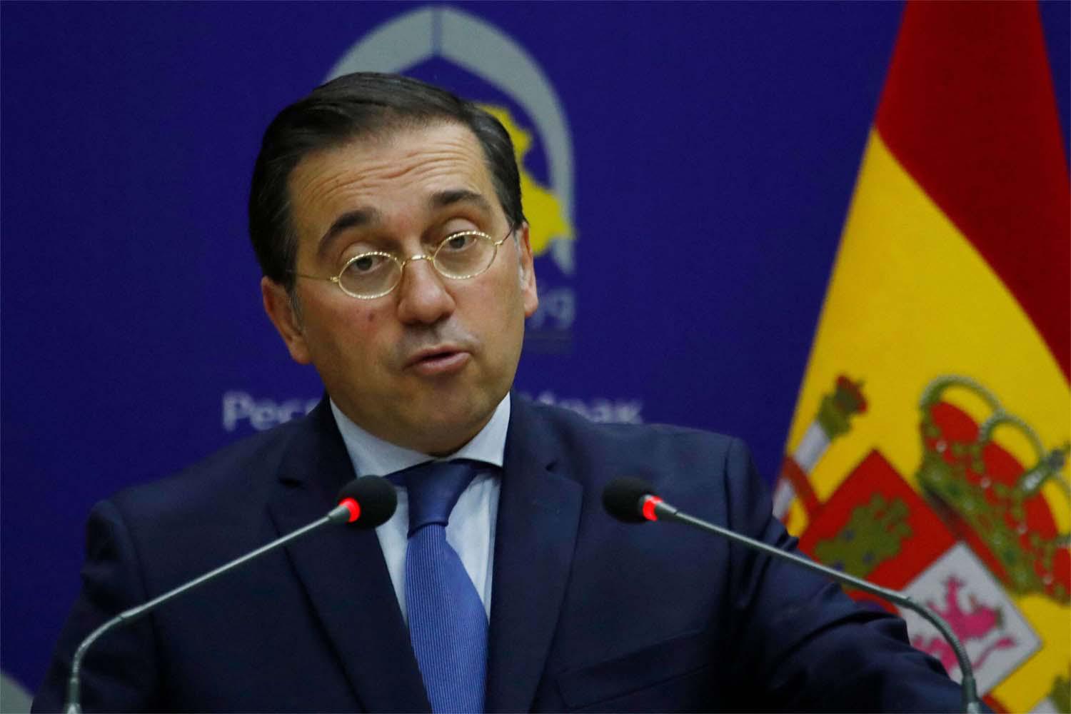 Spanish Foreign Minister Jose Manuel Albares 