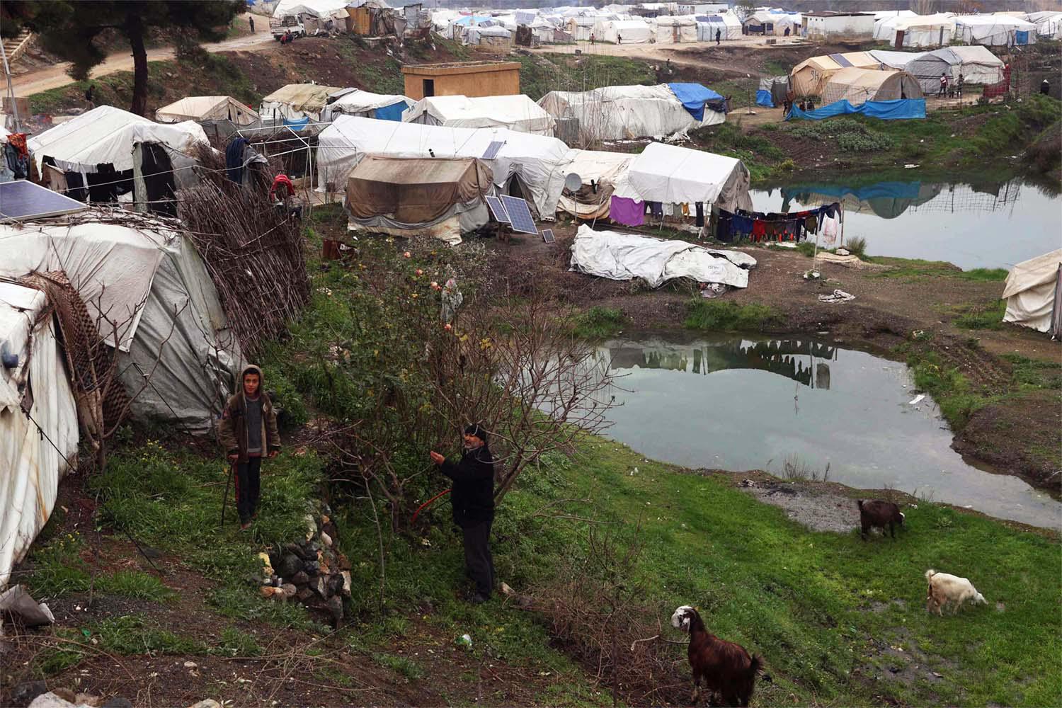 There are still over 5 million Syrian refugees in neighbouring countries 