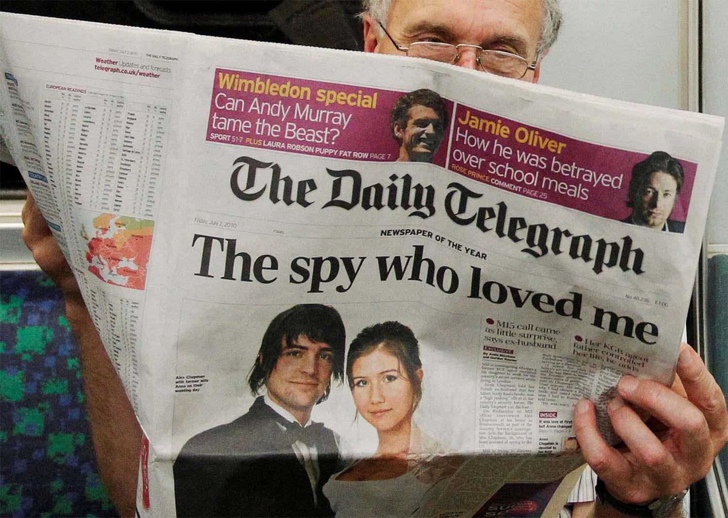 The UK government is amending legislation to ban foreign states from owning newspapers 