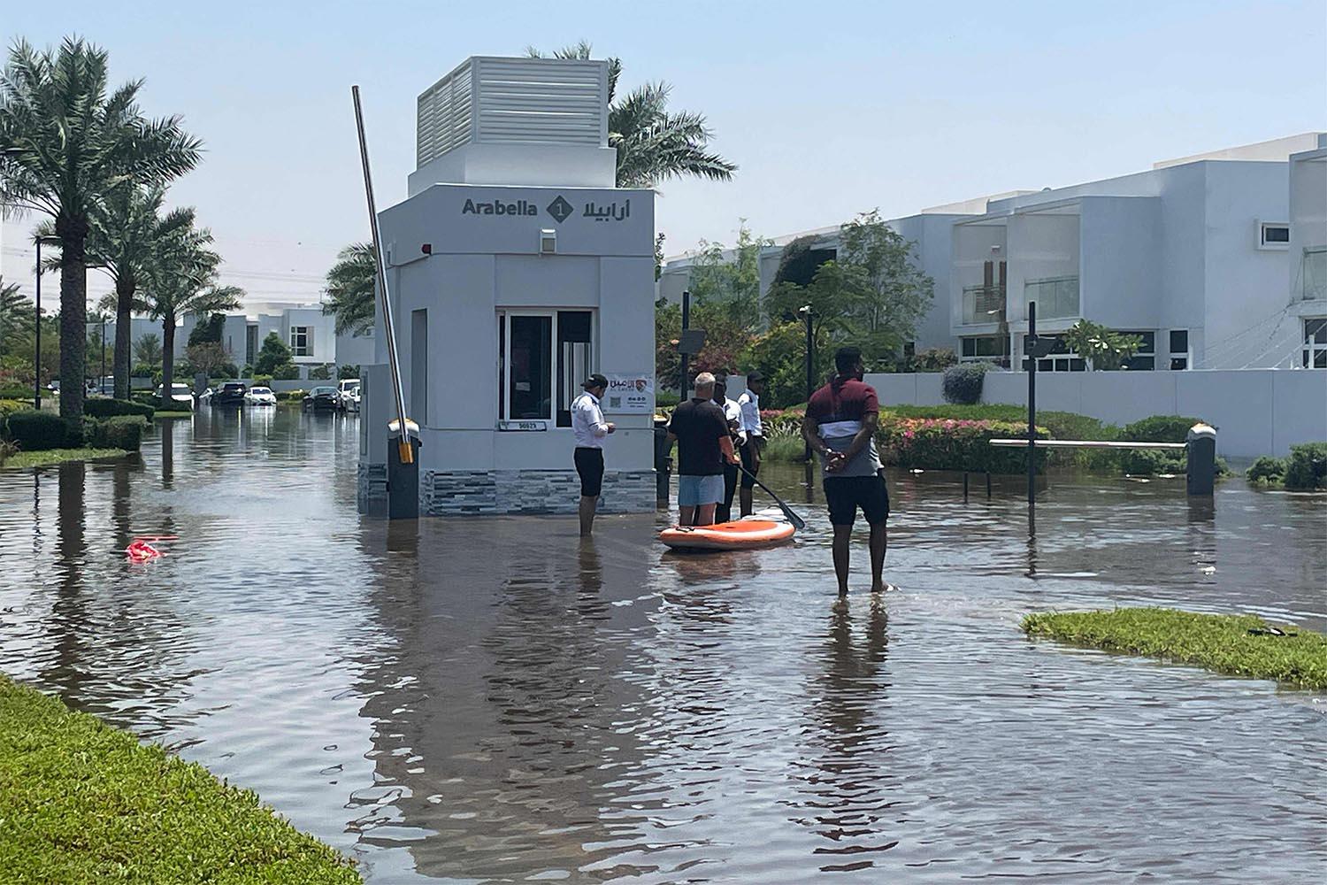 The UAE suffered the heaviest rains this month in 75 years