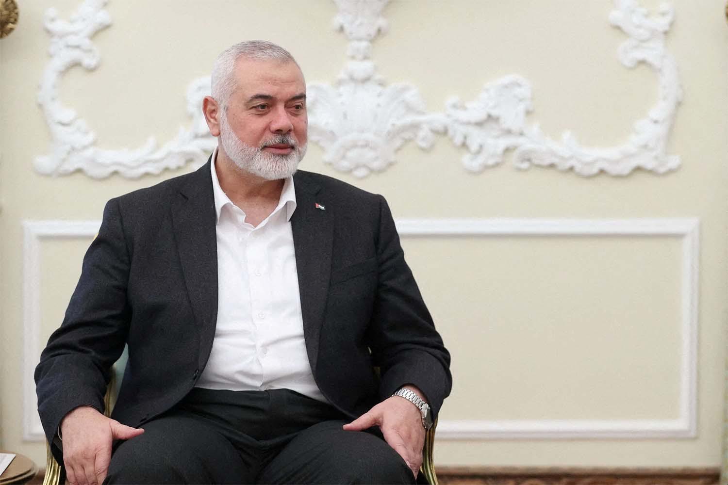 Hamas chief Ismail Haniyeh 