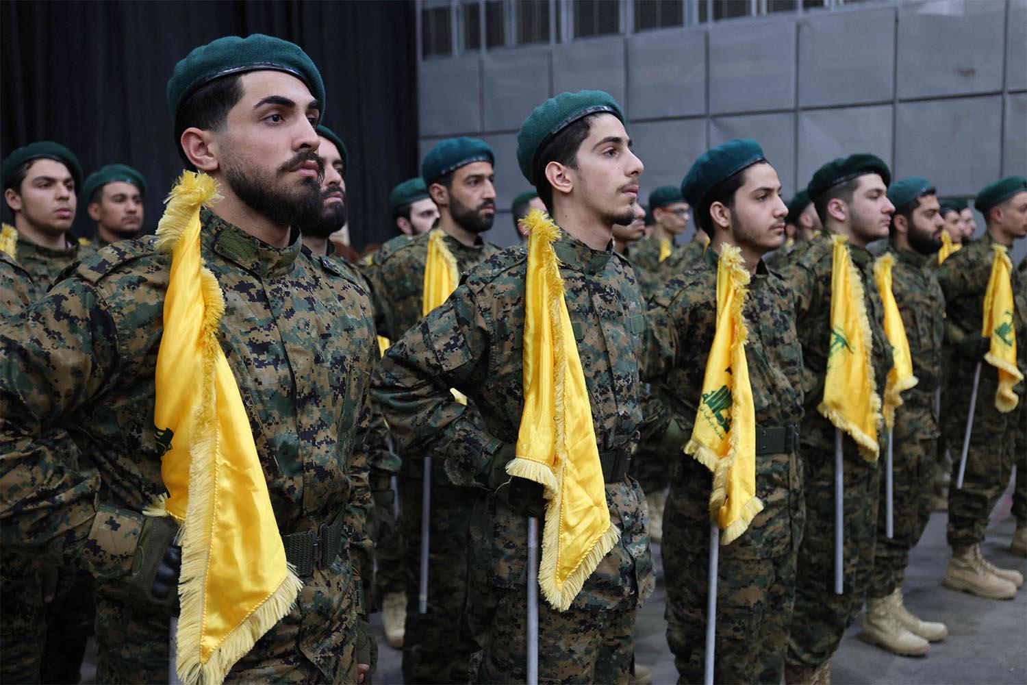 Hezbollah fighters