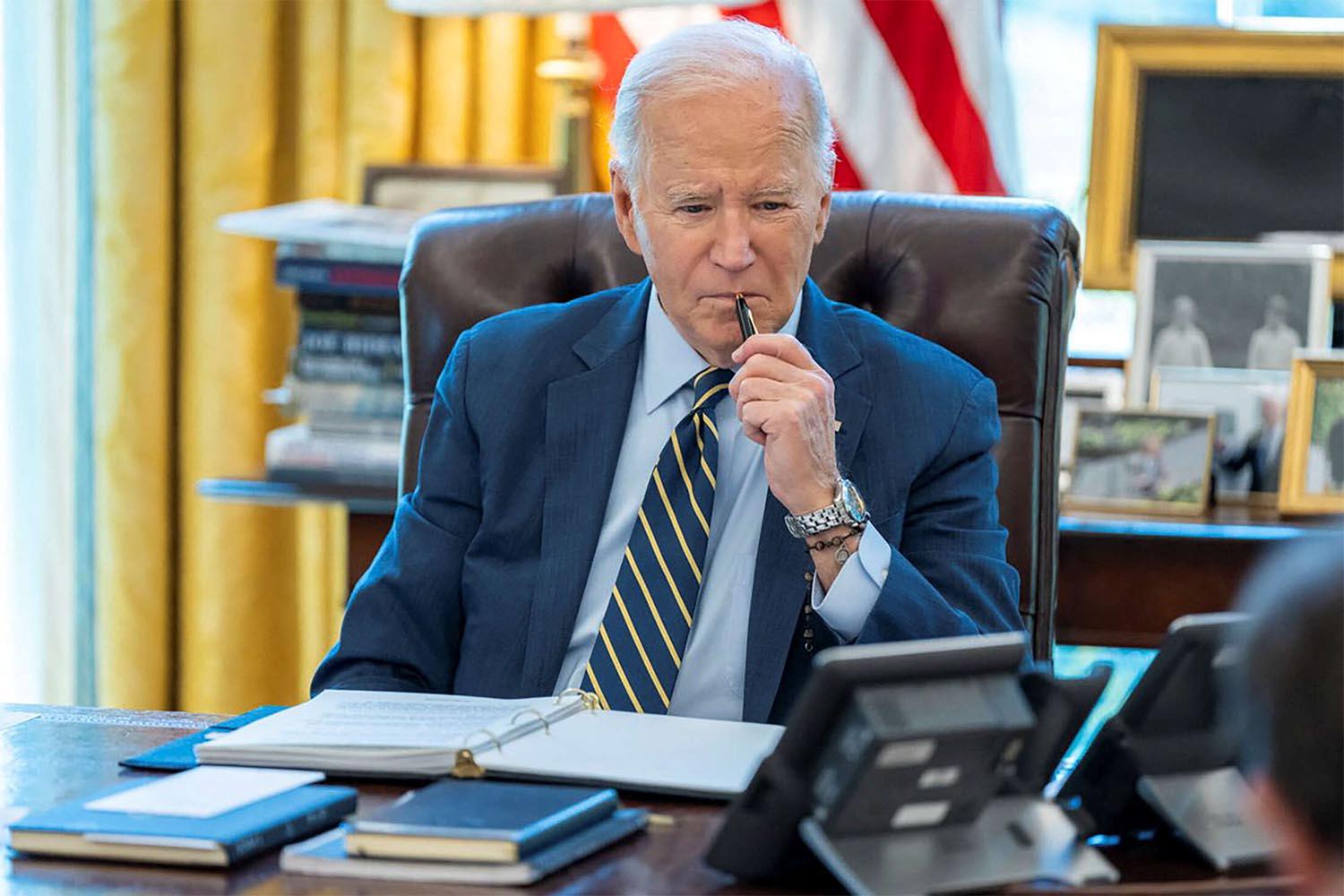 US President Joe Biden