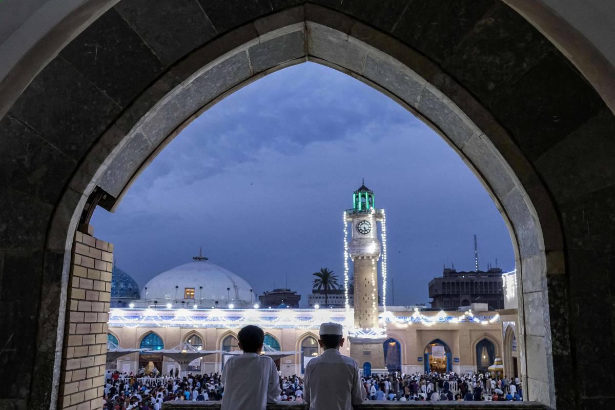 مرقد الإمام عبدالقادر الكيلاني في بغداد