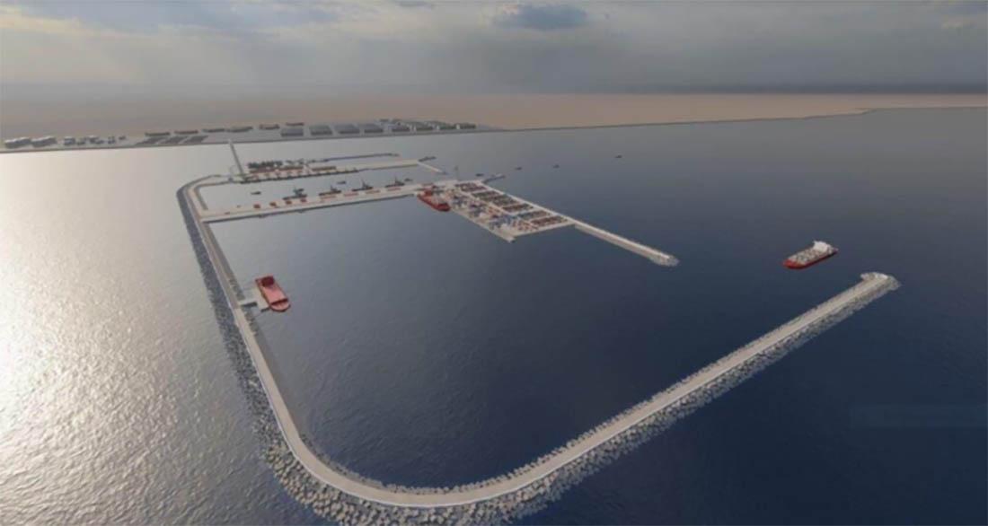 The port of Dakhla Atlantique