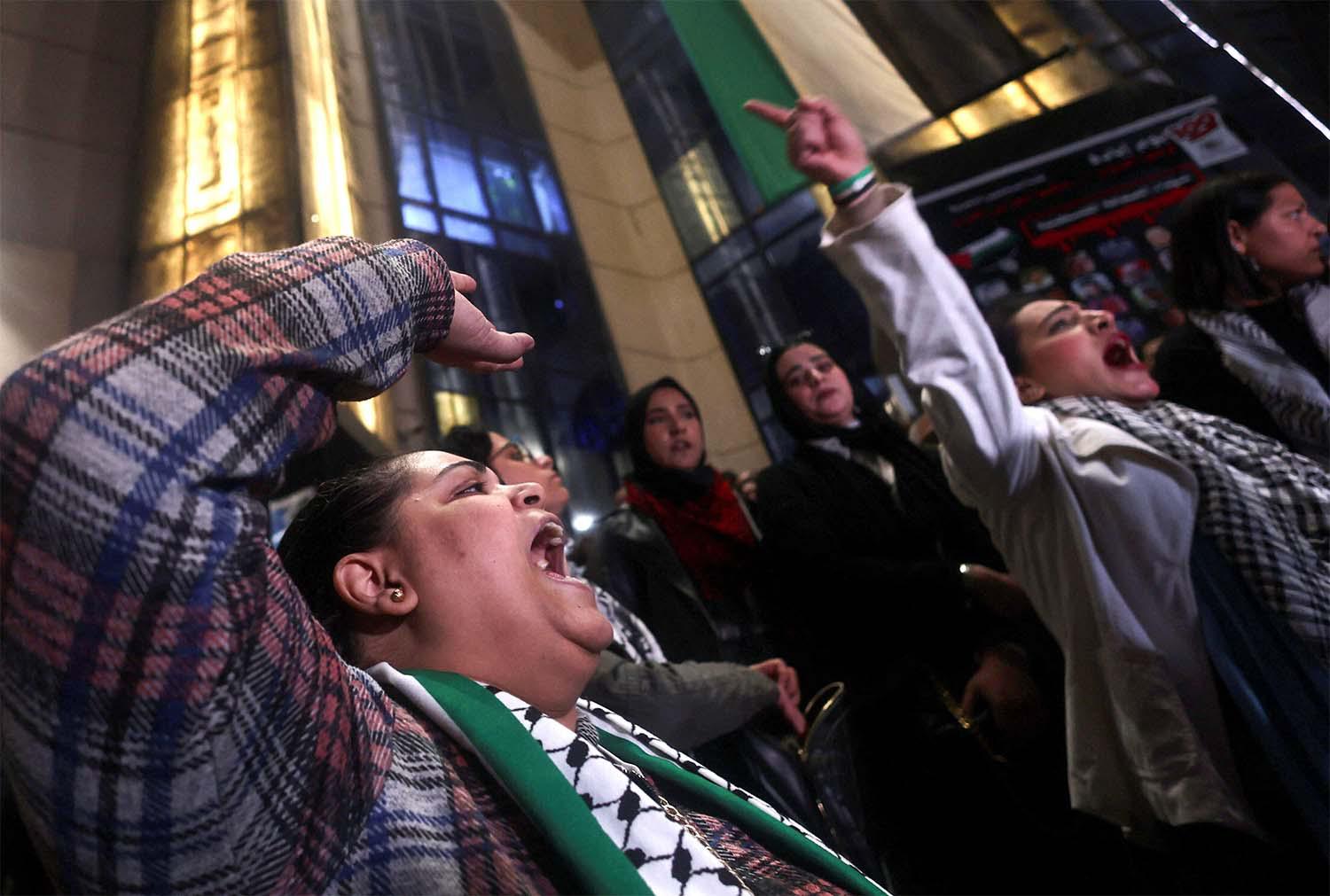 At least 125 people have been arrested since the Gaza war began in October 