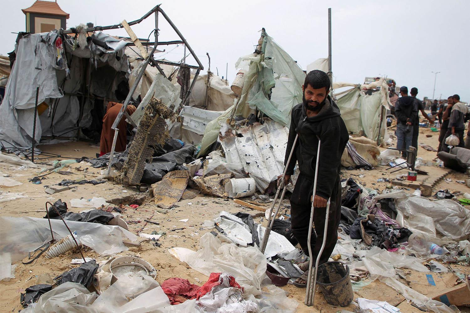 Nowhere is safe for displaced Palestinians 