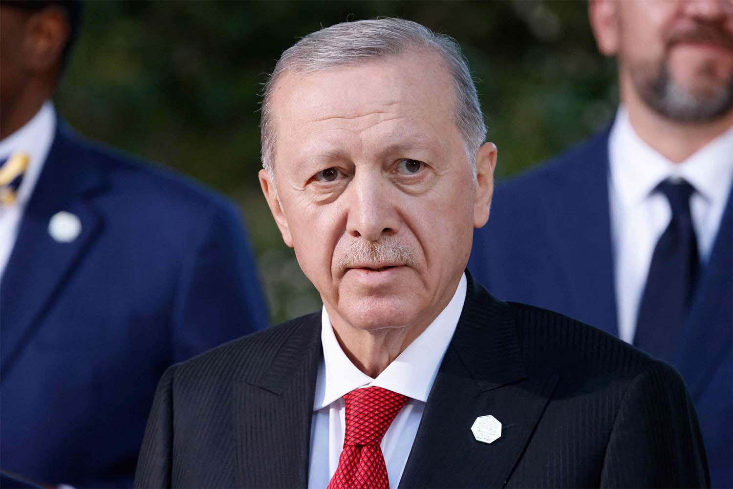 Turkish President Tayyip Erdogan 