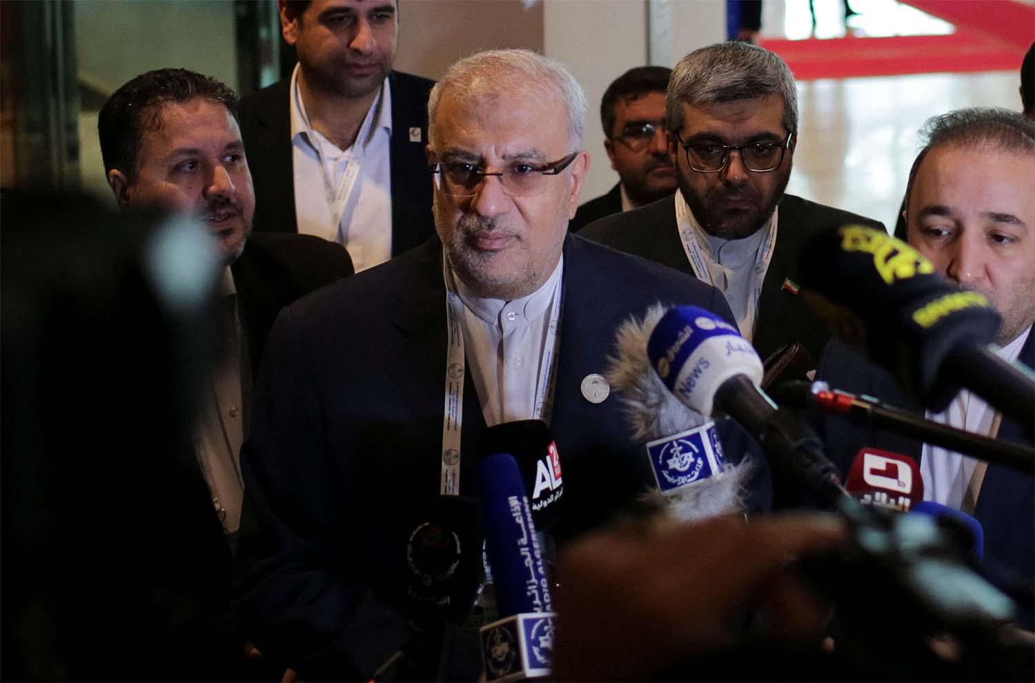 Iranian Oil Minister Javad Owji