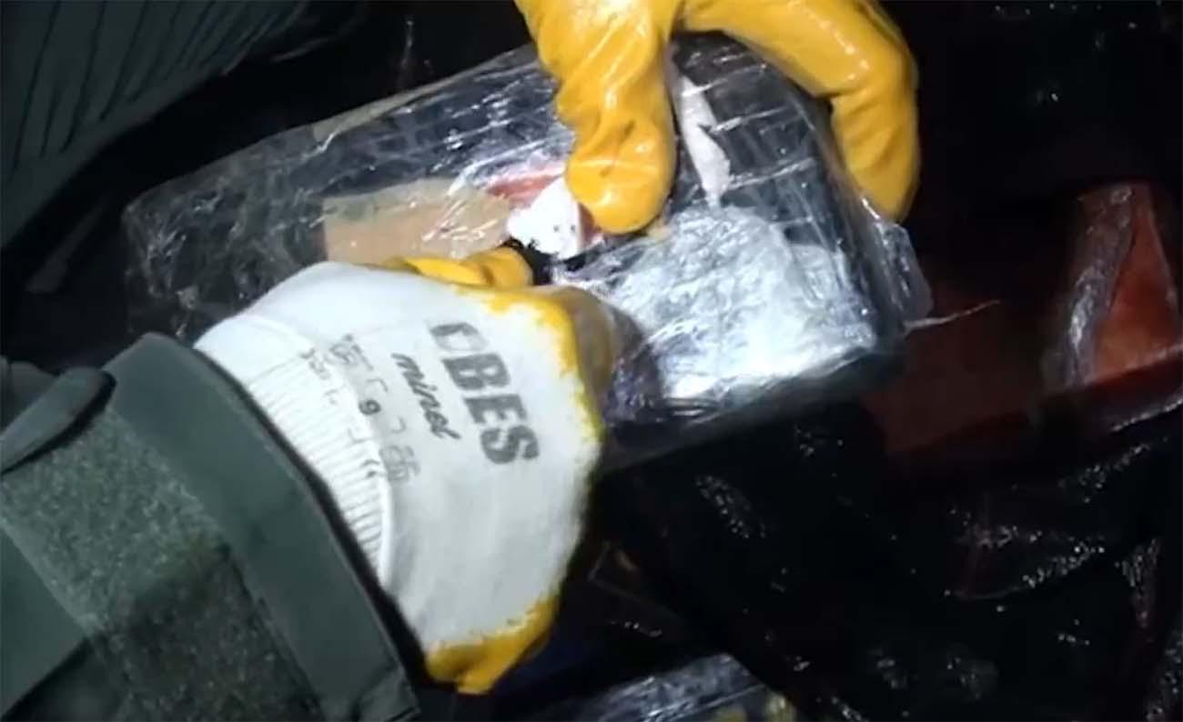 The cocaine was shipped from America and hidden in a container at the port of Gemlik
