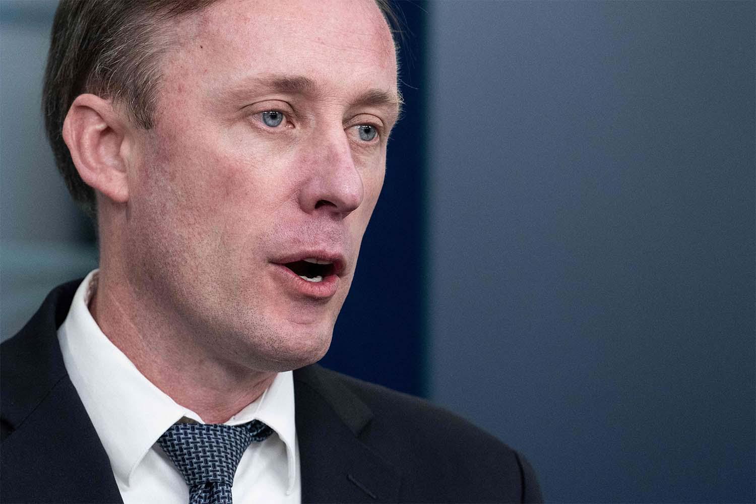 White House National Security Advisor Jake Sullivan 
