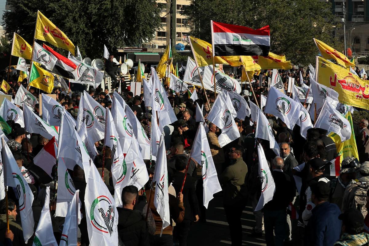 الهجوم يأتي فيما يضغط الحشد الشعبي لاخراج القوات الأميركية