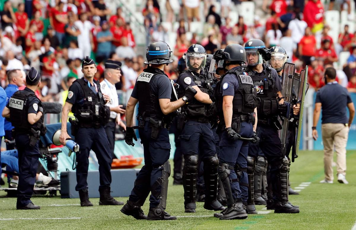 لقاء المغرب والارجنتين