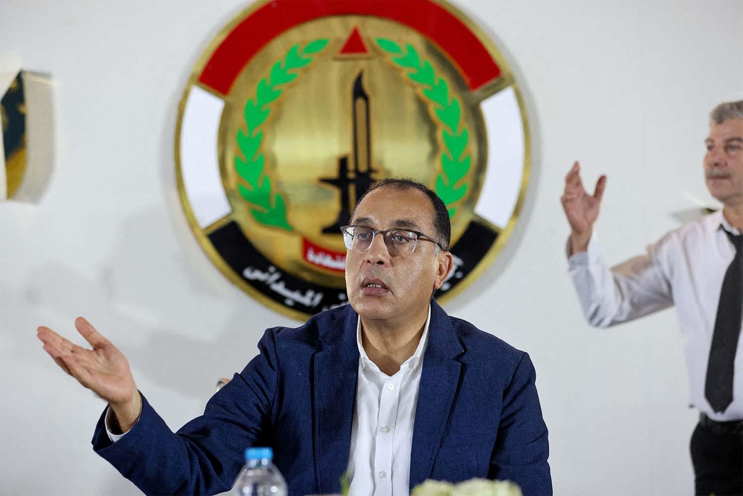 Egyptian Prime Minister Mostafa Madbouly