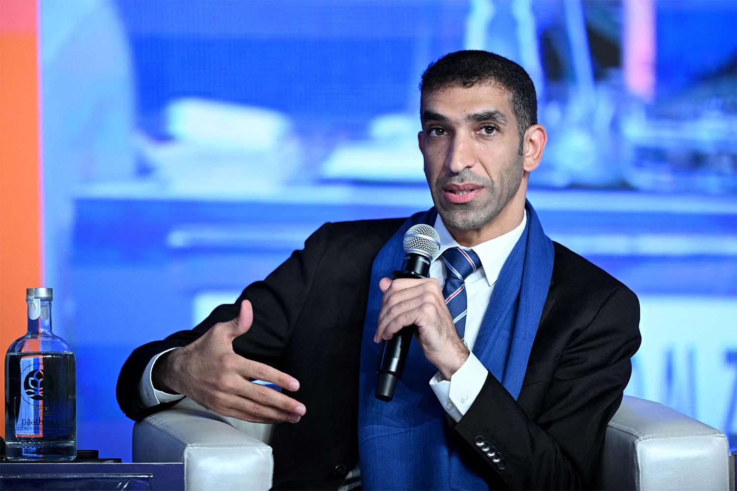 UAE trade minister Thani bin Ahmed Al Zeyoudi 