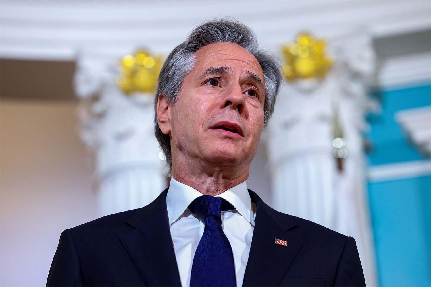 US Secretary of State Antony Blinken