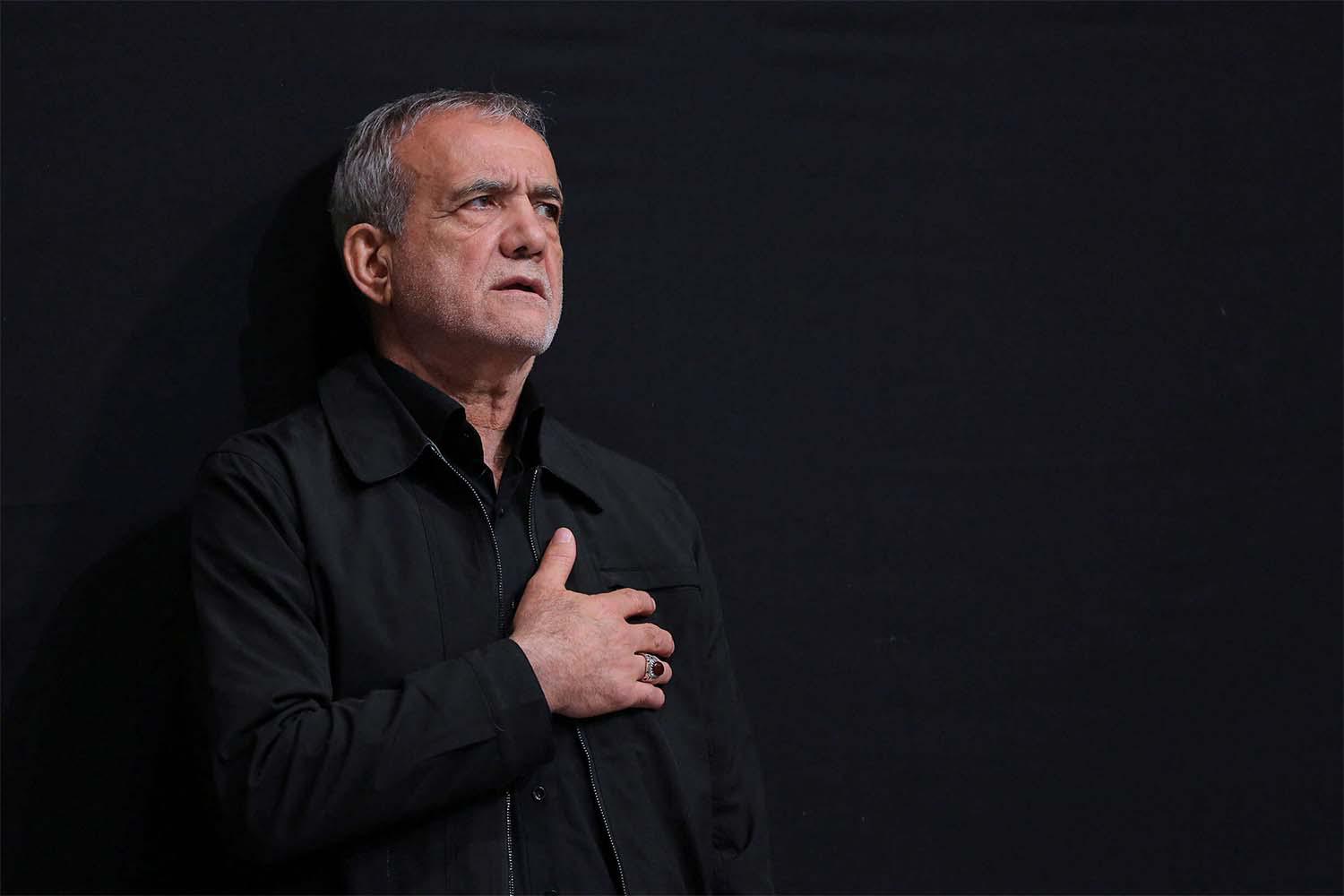 Iranian President Masoud Pezeshkian 