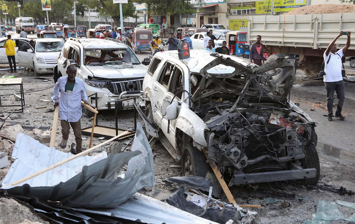 Al Shabab militants claimed responsibility for the attack