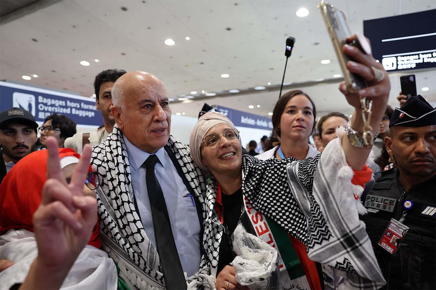 Jibril Rajoub, president of the Palestinian Football Association and the Palestine Olympic Committee