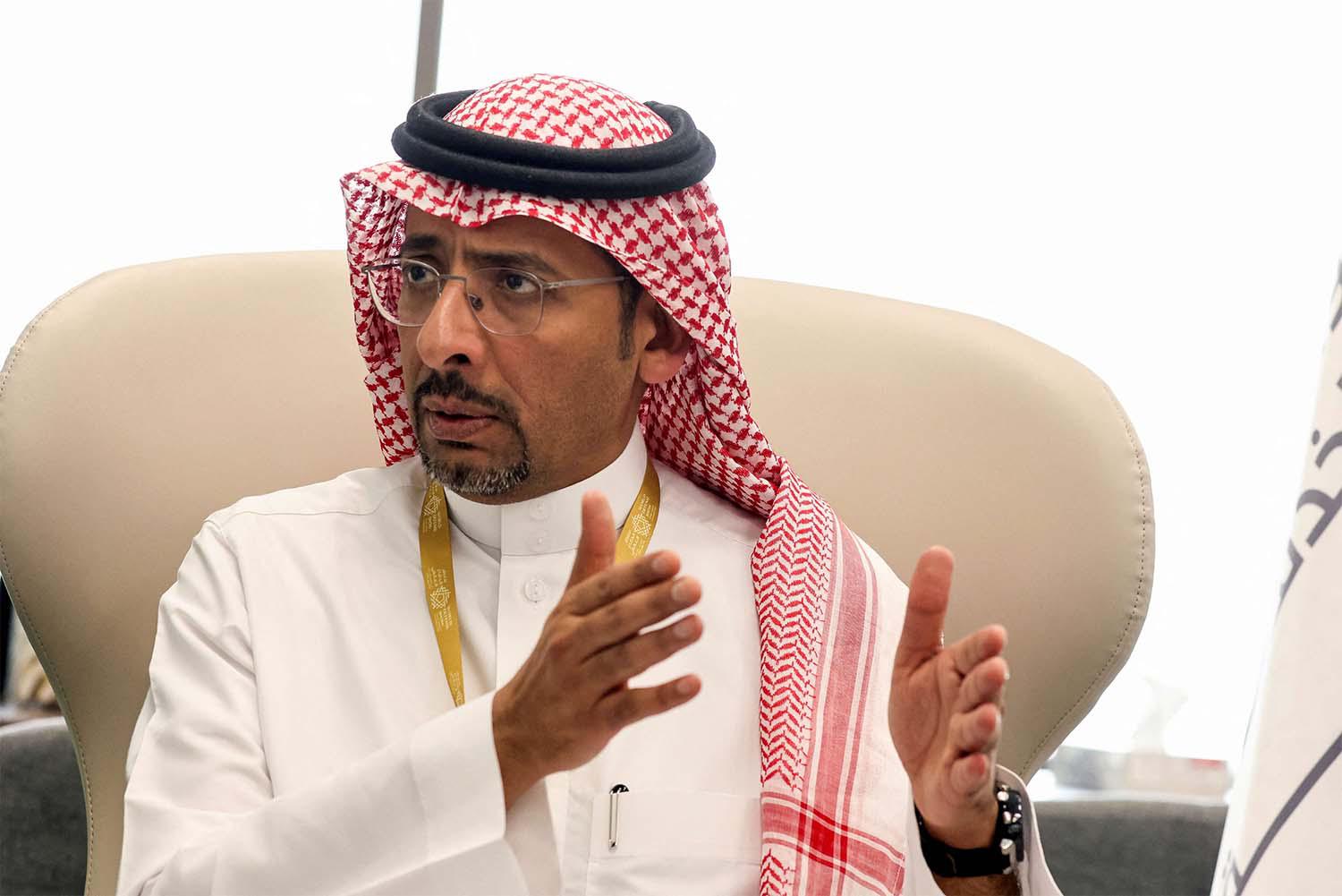 Saudi Minister of Industry and Mineral Resources Bandar Alkhorayaf 
