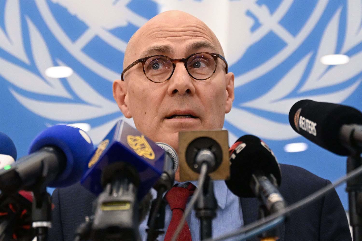 UN human rights chief Volker Turk