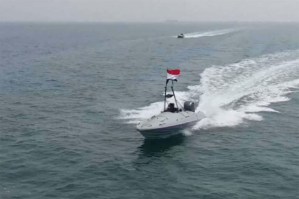 Houthi vessel