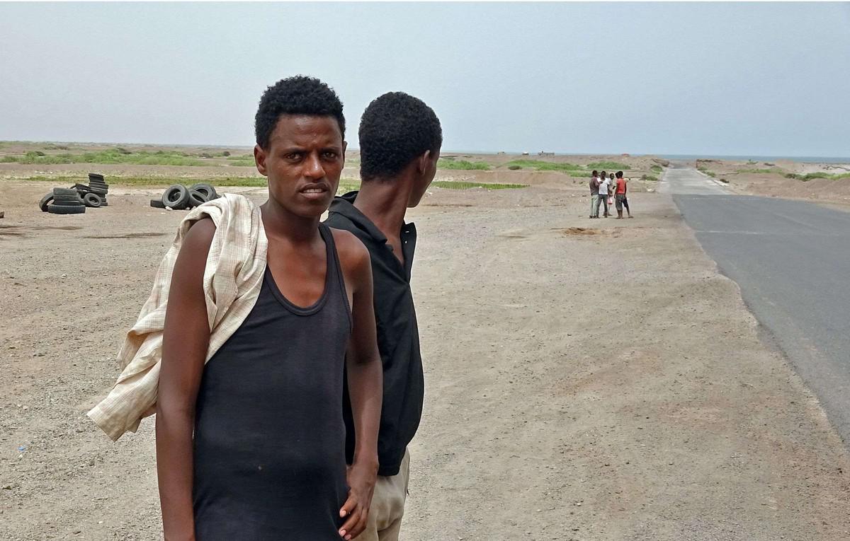 عدد المهاجرين الأفارقة العالقين في اليمن زاد مؤخراً