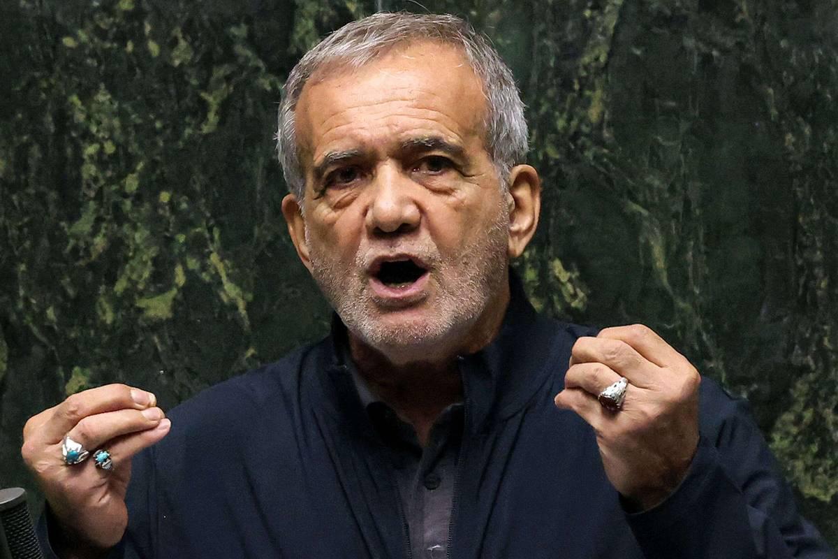 الرئيس الإيراني مسعود بزشكيان